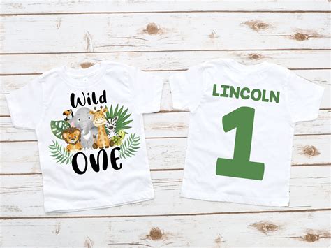 wild one birthday shirt|Wild One Birthday Shirt